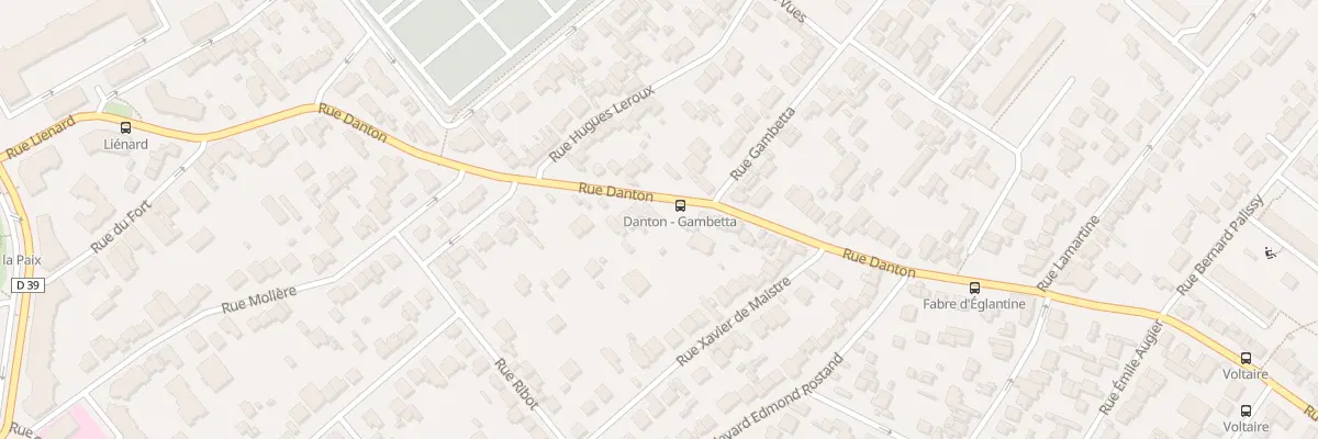 Plan du 54 Rue Danton à Rueil-Malmaison