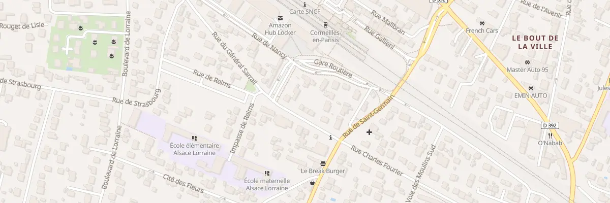 Plan du 10 Rue du Général Sarrail à Cormeilles-en-Parisis