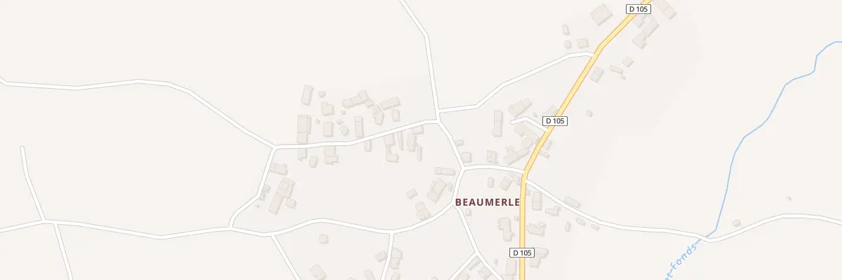 Plan du 31 Beaumerle à Châteaumeillant