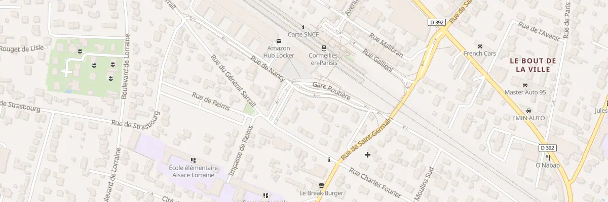 Plan du 7 Rue de Nancy à Cormeilles-en-Parisis