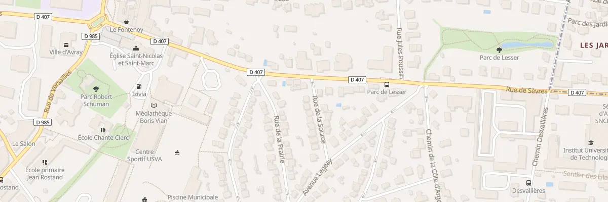 Plan du 4 Rue de la Source à Ville-d’Avray