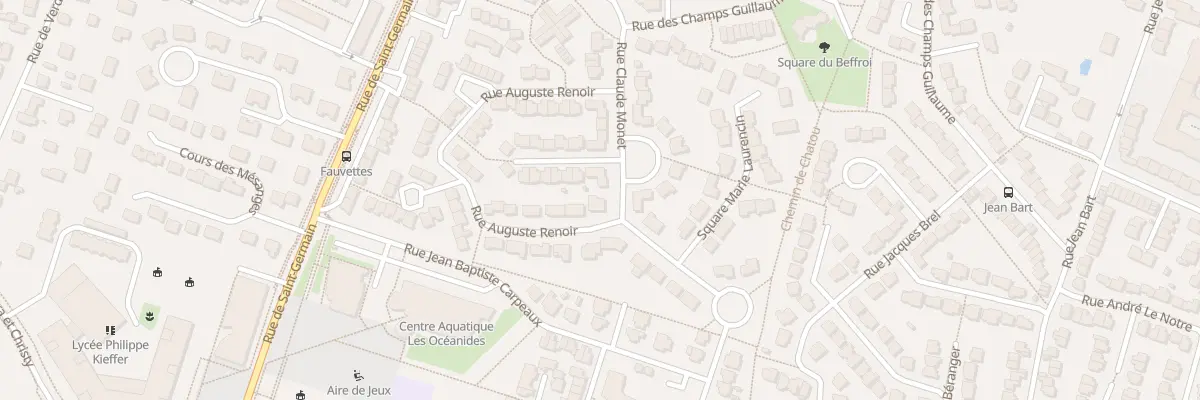Plan du 40 Rue Auguste Renoir à Cormeilles-en-Parisis