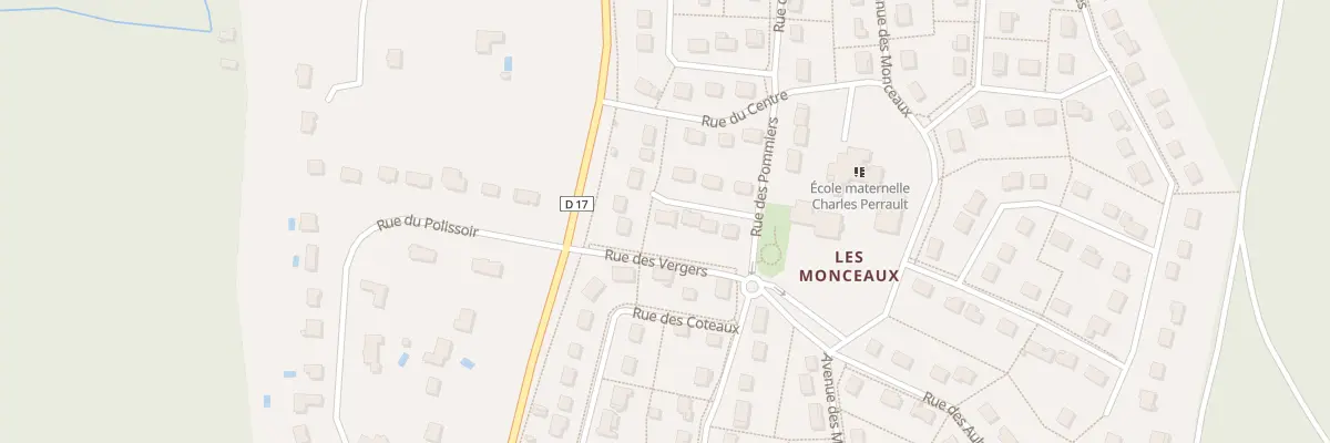 Plan du 7 Imp des Mesanges à Morigny-Champigny