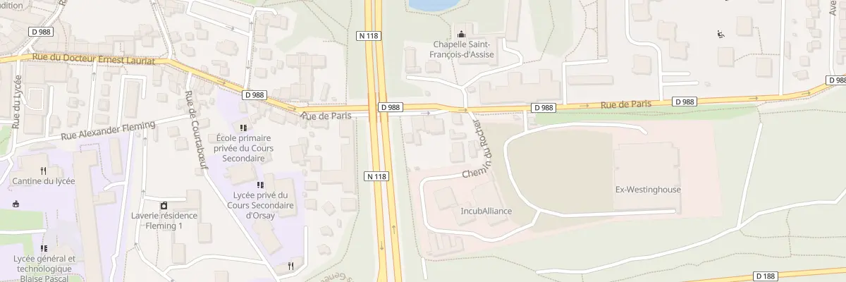 Plan du 76 Rue de Paris à Orsay