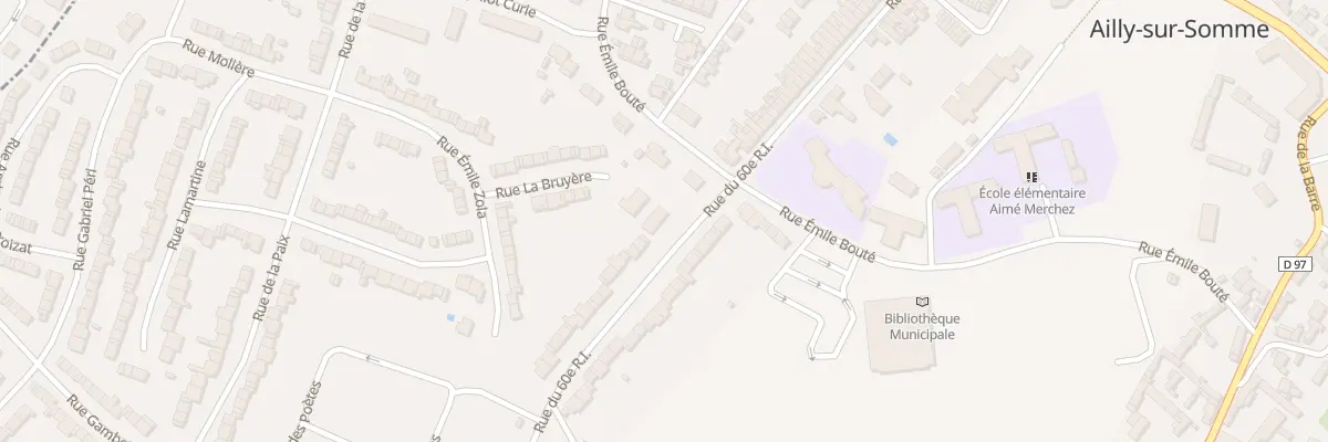 Plan du 65B Rue du 60 Eme R.I. à Ailly-sur-Somme