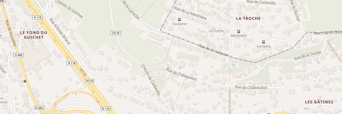 Plan du 66 Rue de Châteaufort à Orsay