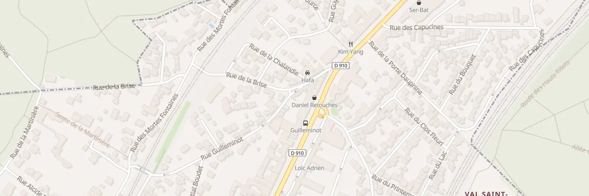 Plan du 9 Rue Guilleminot à Chaville