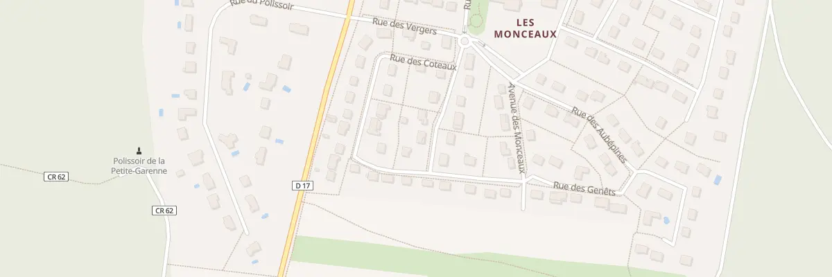 Plan du 10 Rue des Fauvettes à Morigny-Champigny