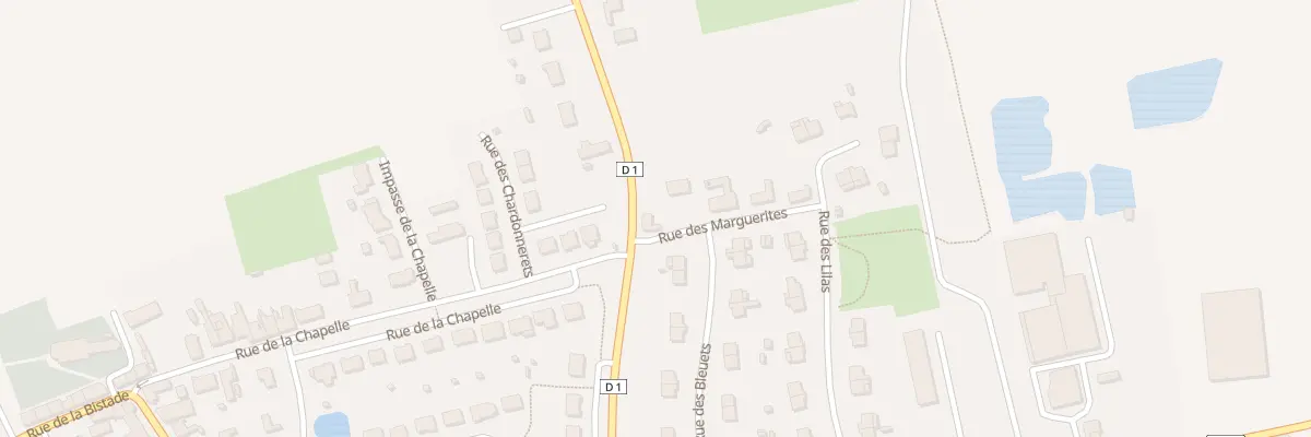 Plan du 242 Rte de Bourbourg à Saint-Pierre-Brouck
