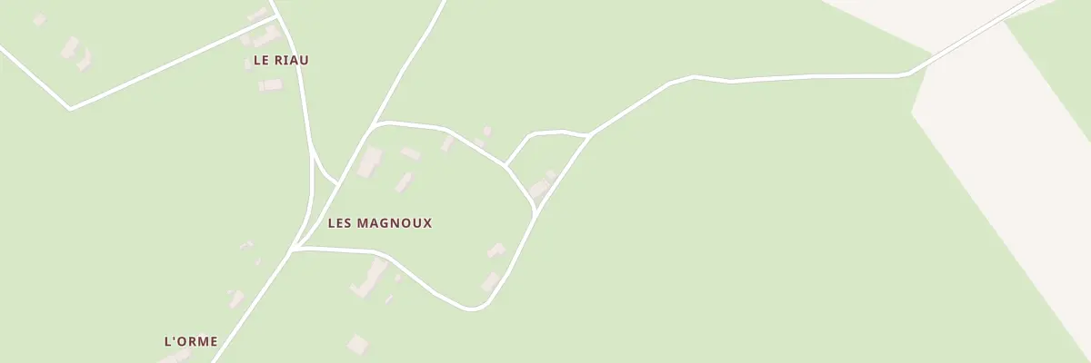 Plan du 1 Les Magnoux à La Celle-Condé