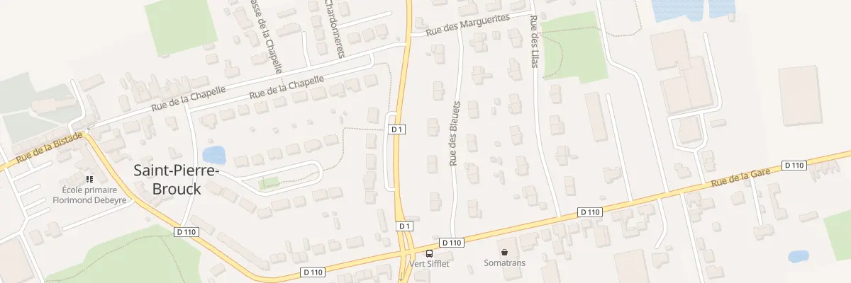 Plan du 9 Rue des Bleuets à Saint-Pierre-Brouck