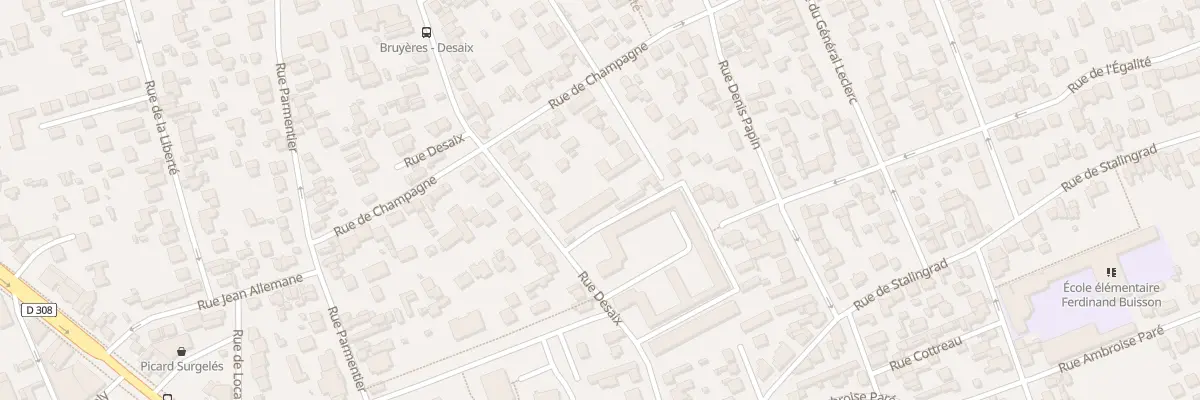 Plan du 30 Rue Desaix à Houilles