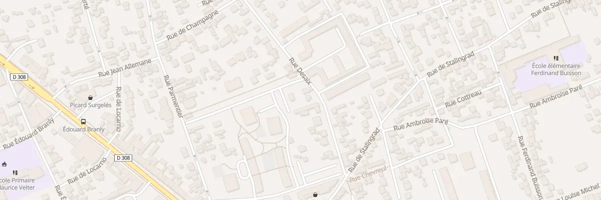 Plan du 25 Rue Desaix à Houilles
