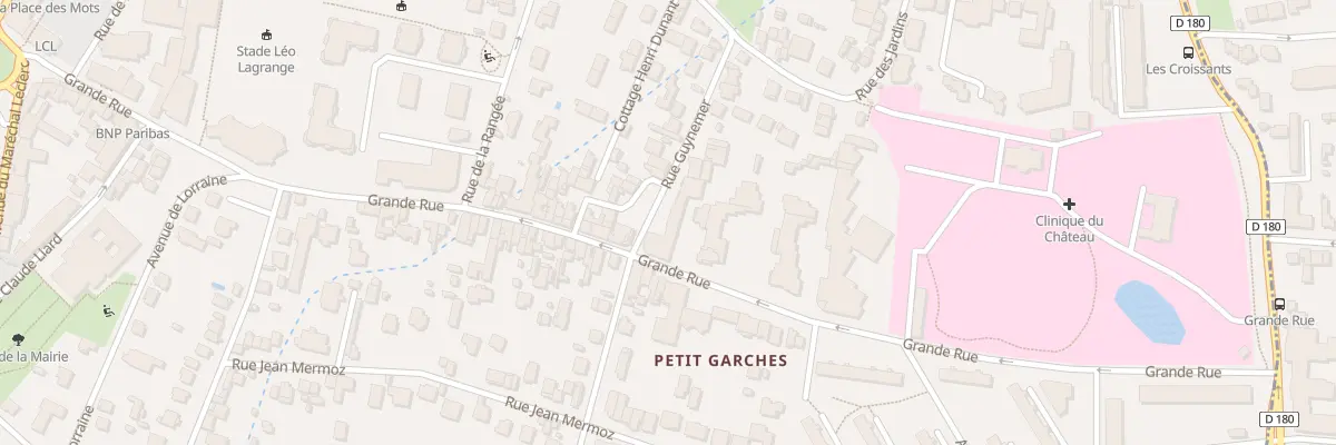 Plan du 8 Rue Guynemer à Garches