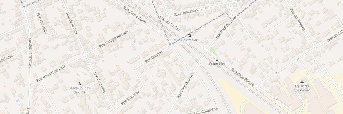 Plan du 3 Rue Danton à Carrières-sur-Seine