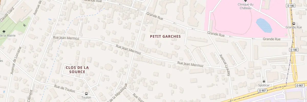 Plan du 26B Rue Jean Mermoz à Garches