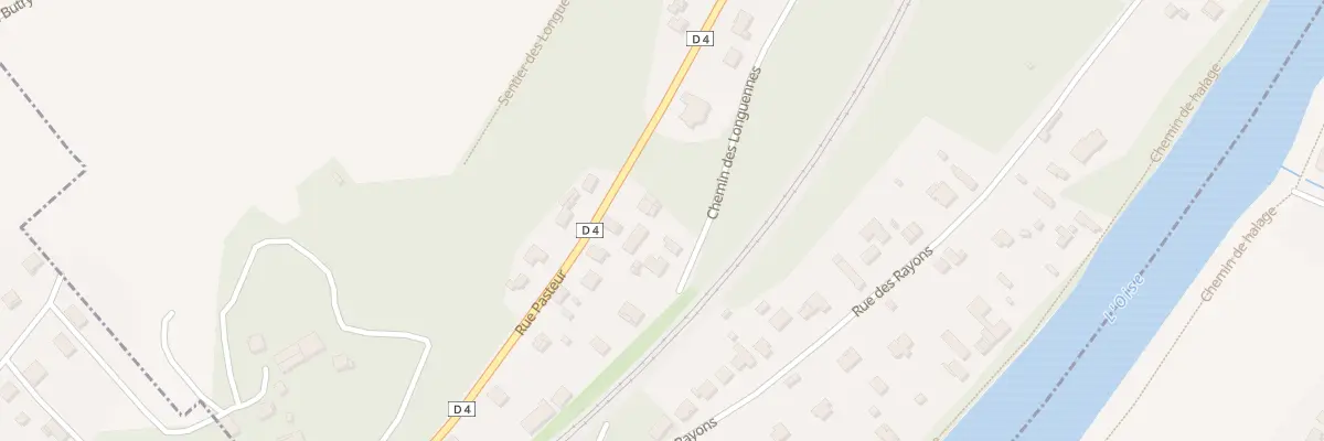 Plan du 83 Rue Pasteur à Butry-sur-Oise