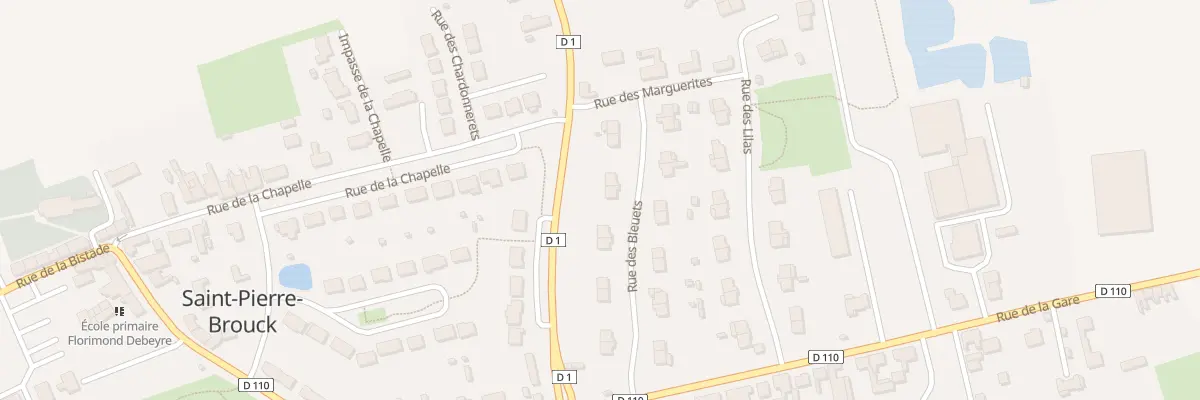 Plan du 13 Rue des Bleuets à Saint-Pierre-Brouck