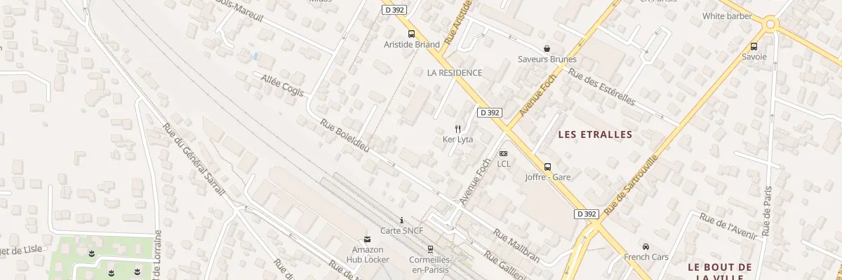 Plan du 10 Rue Boïeldieu à Cormeilles-en-Parisis