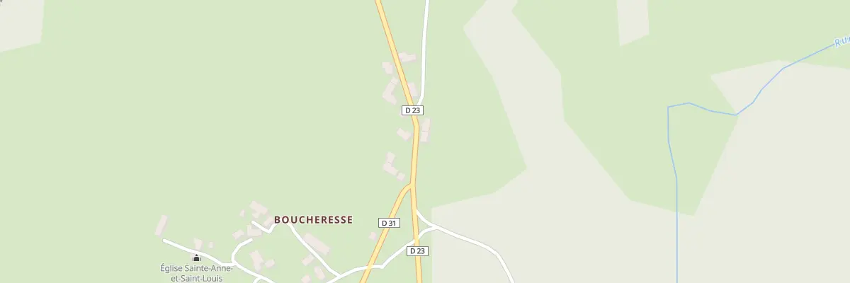 Plan du 5089 Boucheresse à Clairavaux