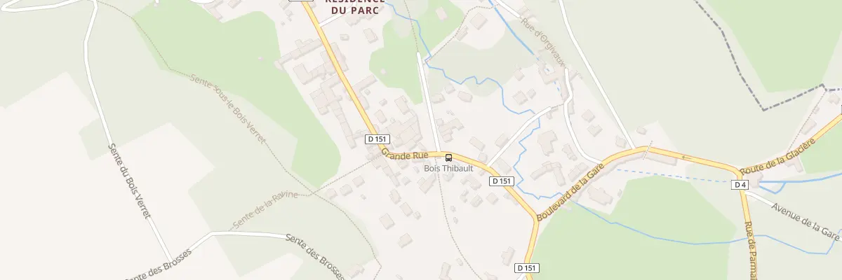 Plan du 6 Gr Grande Rue à Valmondois