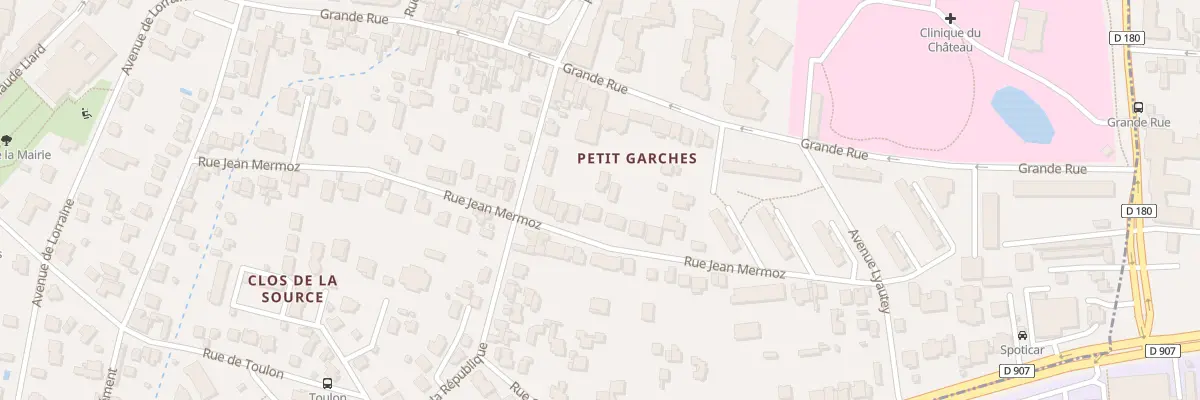 Plan du 26 Rue Jean Mermoz à Garches