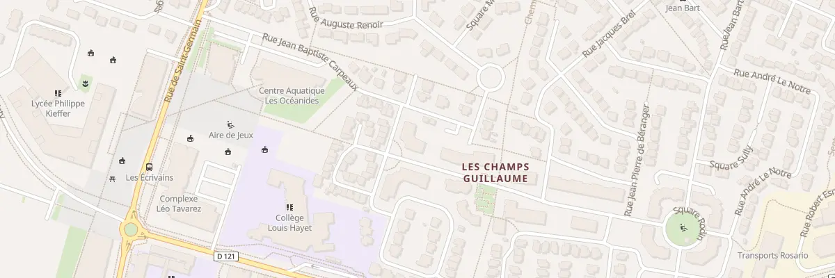 Plan du 1 Av Antoine Bourdelle à Cormeilles-en-Parisis