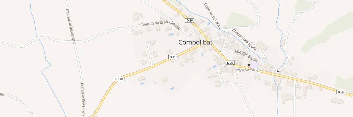 Plan du 5008 Compolibat à Compolibat
