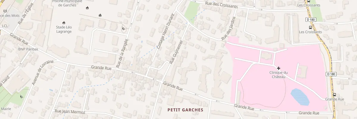 Plan du 14 Rue Guynemer à Garches