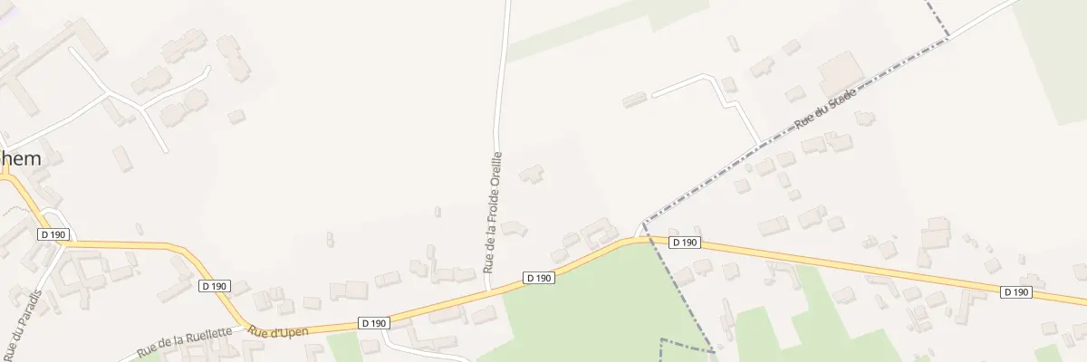 Plan du 7 Rue de la Froide Oreille à Dohem
