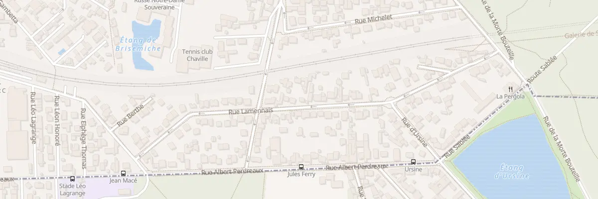Plan du 41T Rue Lamennais à Chaville