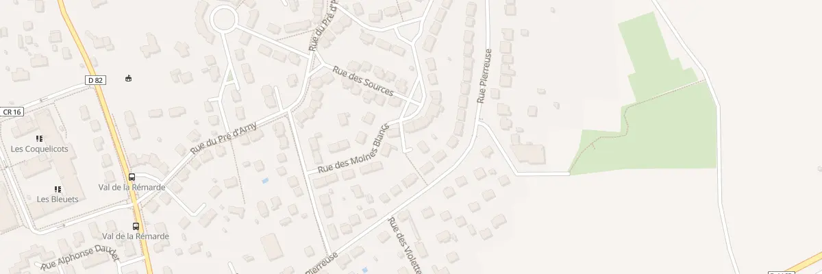 Plan du 18 Rue des Moines Blancs à Bruyères-le-Châtel