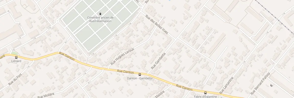 Plan du 30 Rue Hugues Leroux à Rueil-Malmaison