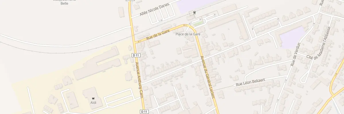 Plan du 19 Rue Benjamin Vandenbroucque à Bourbourg