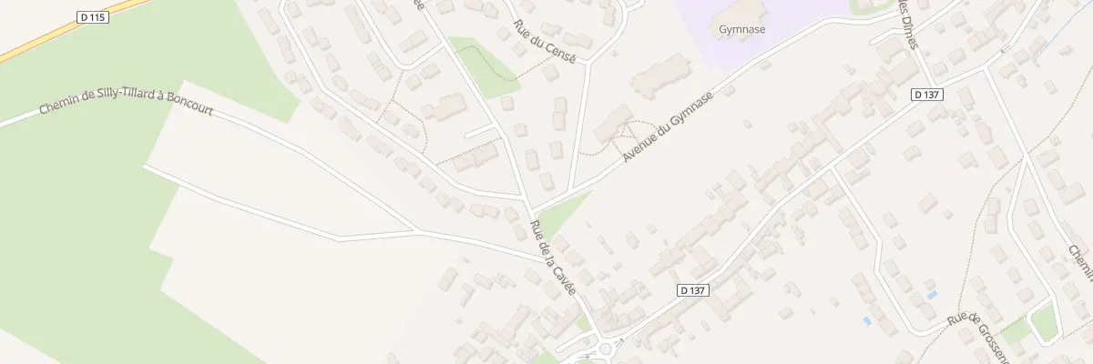 Plan du 17 Rue du Censé à Noailles