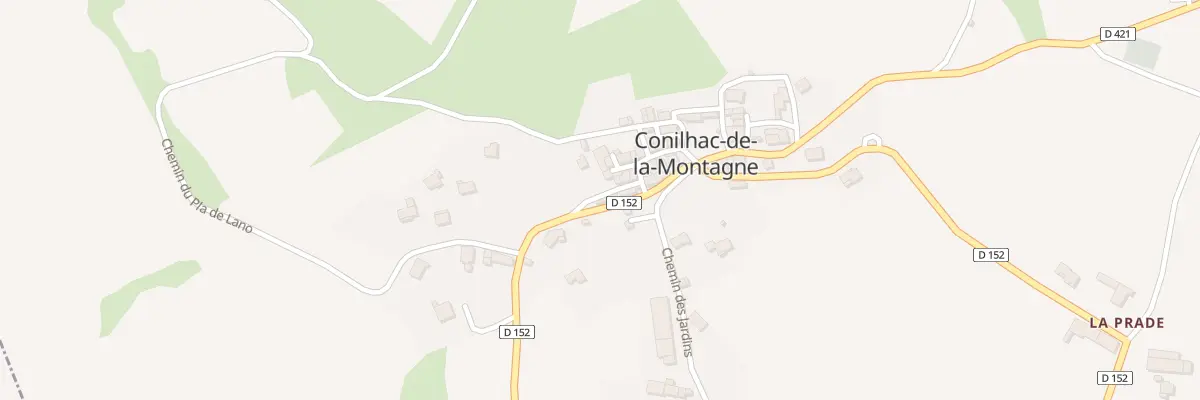 Plan du 9 Rte de la Serpent à Roquetaillade-et-Conilhac