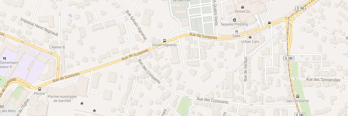 Plan du 42 Rue de Suresnes à Garches