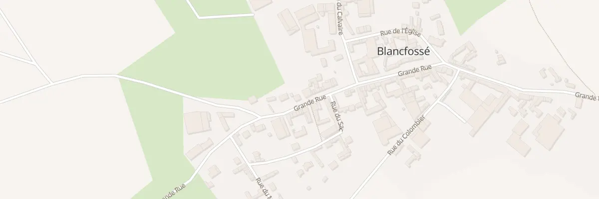 Plan du 32 Gr Grande Rue à Blancfossé