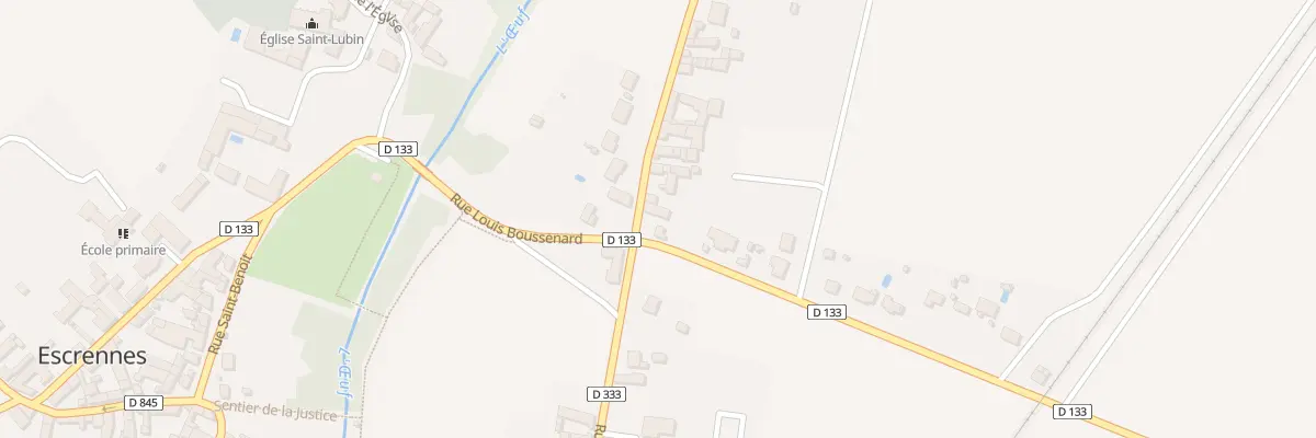 Plan du 5080 Rue du Sautoir à Escrennes