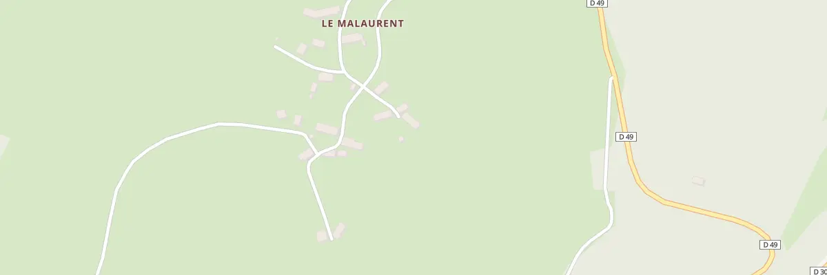 Plan du 5059 Au Malaurent à Saint-Germain-Lavolps