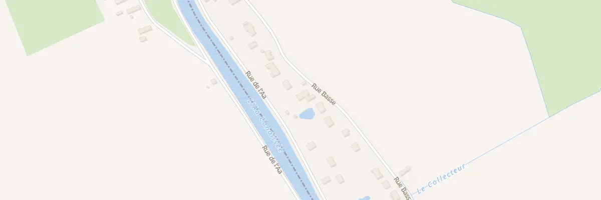Plan du 847 Rue Basse à Holque