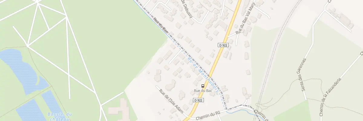 Plan du 12 Rue du Bac à Méry-sur-Oise