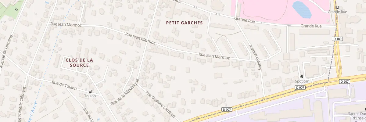Plan du 41 Rue Jean Mermoz à Garches