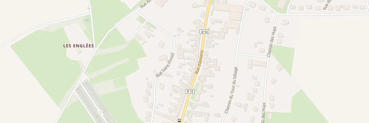 Plan du 460 Rue d’Amiens à Vignacourt