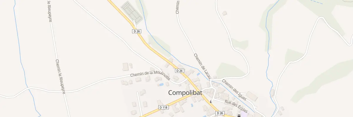 Plan du 5015 Compolibat à Compolibat