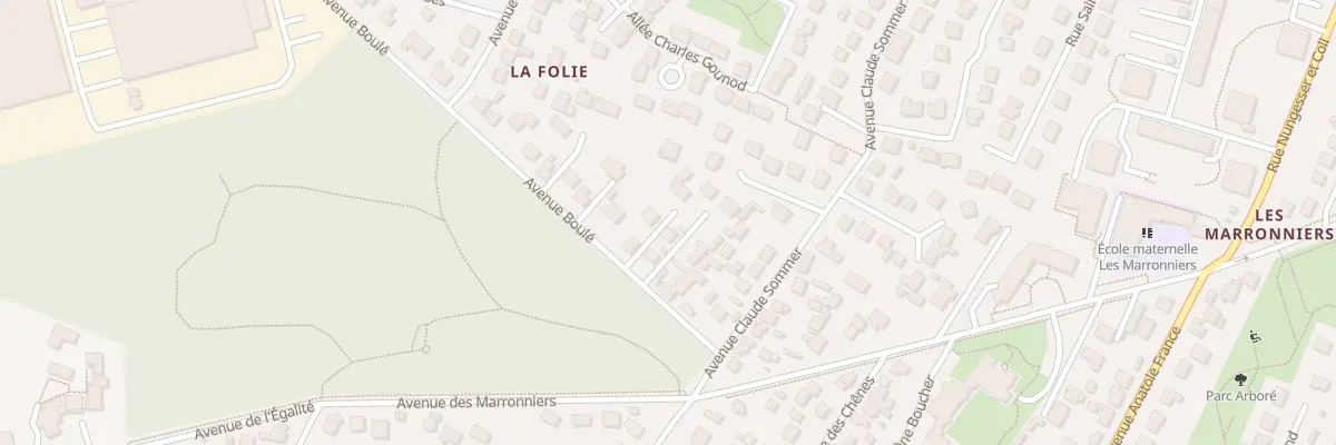 Plan du 4B Av Boulé à Beauchamp
