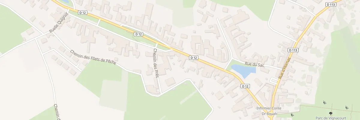 Plan du 241 Rue d’Amour à Vignacourt