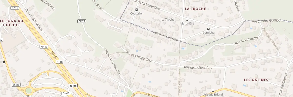 Plan du 60 Rue de Châteaufort à Orsay