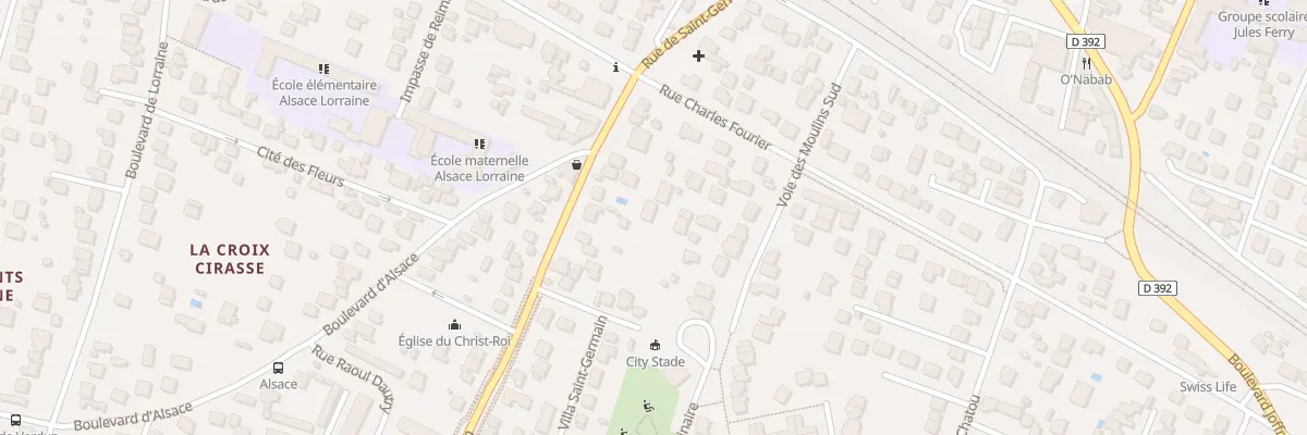 Plan du 35B Rue de Saint Germain à Cormeilles-en-Parisis