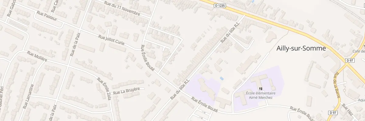 Plan du 51 Rue du 60 Eme R.I. à Ailly-sur-Somme